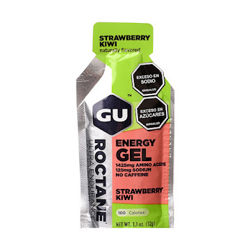 Gel Energy Roctane GU Sabor Fresa Kiwi Sobre x 32 gr  