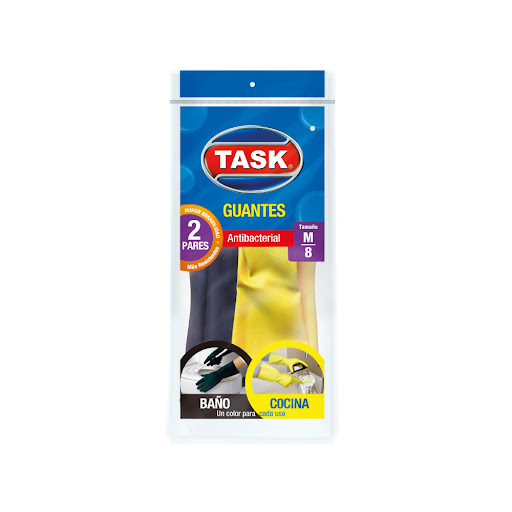 Guante Doméstico Task   Duo Talla M X 1 Und