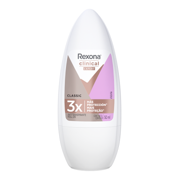 Antitranspirante Roll On Rexona Women Clínical Expert x 50 ml  