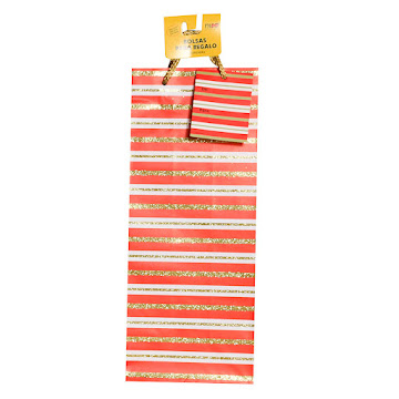 Bolsa De Regalo Navidad Botellas x 1 und  