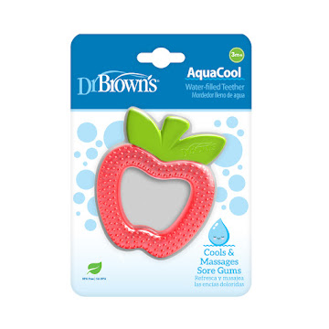 Mordedor Lleno De Agua Dr Browns Manzana 3 Meses x 1 und  