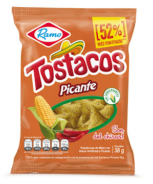 Pasabocas Ramo Tostacos Picantes x 38 gr  