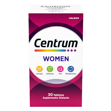 Centrum Women Multivitamínico Frasco x 30 Tabletas  