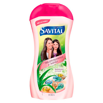 Shampoo Savital   Multivitaminas y Sábila x 510 ml  