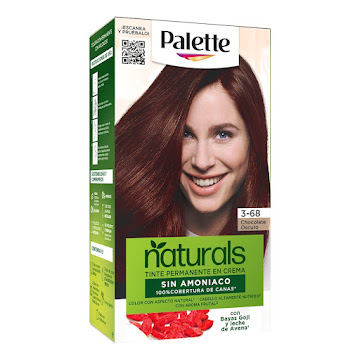Tinte Palette Naturals Sin Amoniaco 3-68 Chocolate Oscuro Caja x 1 und  
