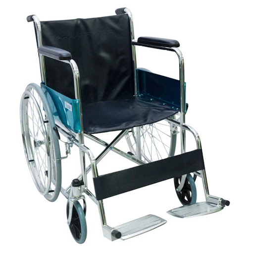 SILLA DE RUEDAS ESTANDAR 18'' NATURALE Unidad x 1 undefined