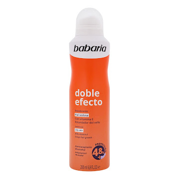 Desodorante Babaria Doble Efecto Spray x 200 ml  
