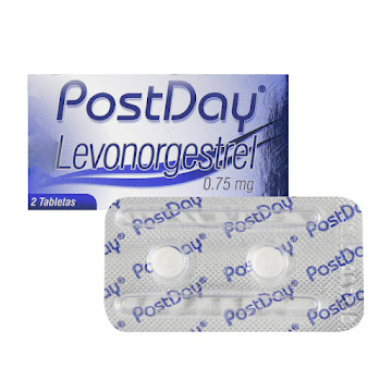 Postday Levonorgestrel 0.75 mg Lafrancol Caja x 2 Tabletas  