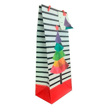 Bolsa Plastificada Nico Rayas Navidad x 1 und   