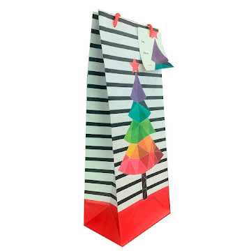 Bolsa Plastificada Nico Rayas Navidad x 1 und   