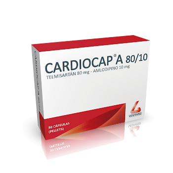 CARDIOCAP A 80/10MG   CÁP. CAJA X30CAP. LEGRAND TELMISARTÁN AMLODIPINO   