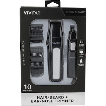 Solo Online Kit Cortador De Vello   Corporal Vivitar 2 En 1 Recargable  