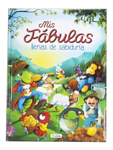 Mis Fabulas Llenas De Sabiduria (t.d) Ediciones Saldana Libro x 1 MIS FABULAS LLENAS DE SABIDURIA (T.D)La hormiga y la cigarra, la liebre y la tortuga, el ganso de los huevos de oro... descubre estas y muchas aventuras más en este fascinante libro. Podrás conocer, d