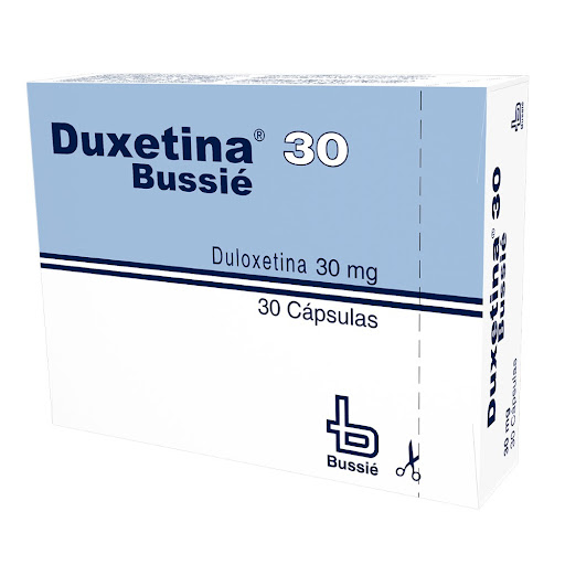 Duxetina 30 Duloxetina 30mg Bussie Caja x 30 Cápsulas