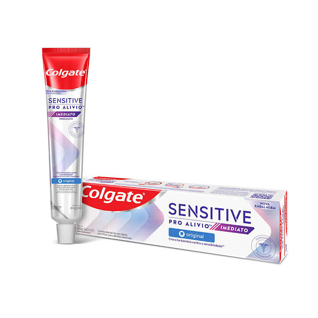Crema Dental Sensibilidad Colgate Sensitive Pro Alivio Caja x 90 gr  