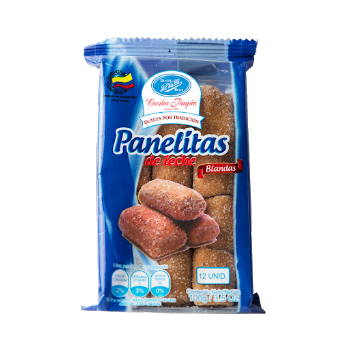 Panelita De Leche Dulces Del Valle x 12 und  