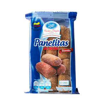 Panelita De Leche Dulces Del Valle x 12 und  