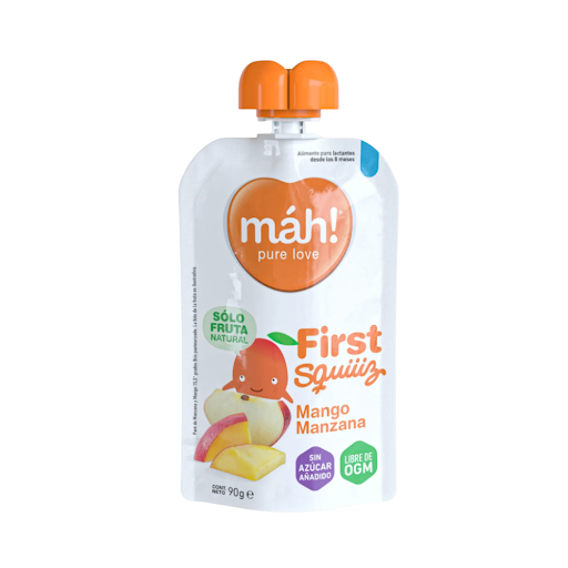 Compota Máh Mango Manzana x 90 gr