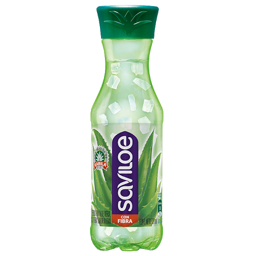 Agua Saviloe Aloe Vera Con Fibra x 320 ml