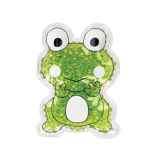 Paquete Frio/Calor Therapearl Frog Theraband  x 1 Paquete térmico reutilizable en forma de sapito, ideal para aplicar terapia de frío o calor de forma divertida y efectiva, ayudando a aliviar dolor común, hinchazón, hematomas o molestias menores. Su 