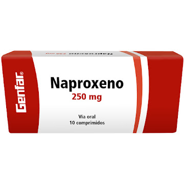 Naproxeno Genfar 250 mg Caja x 10 Comprimidos  