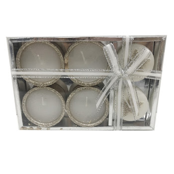 Velas Navideñas Grand Redondas x 6 und  