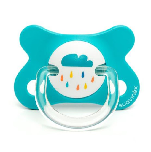 Suavinex Chupo Dino 2-4 meses Azul Suavinex Caja x 1  