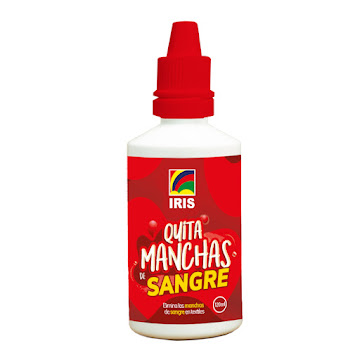 Quita Manchas de Sangre Iris Frasco x 120 ml   
