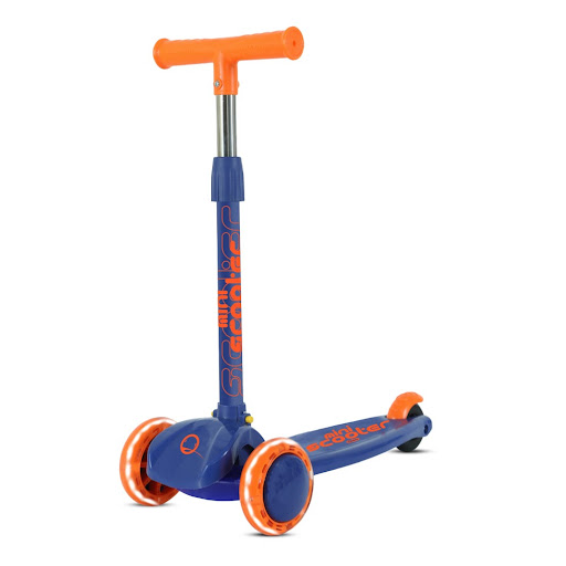 Monopatín Mini Tri Scooter Qmax Para Niños Verde Qmax x 1 und
