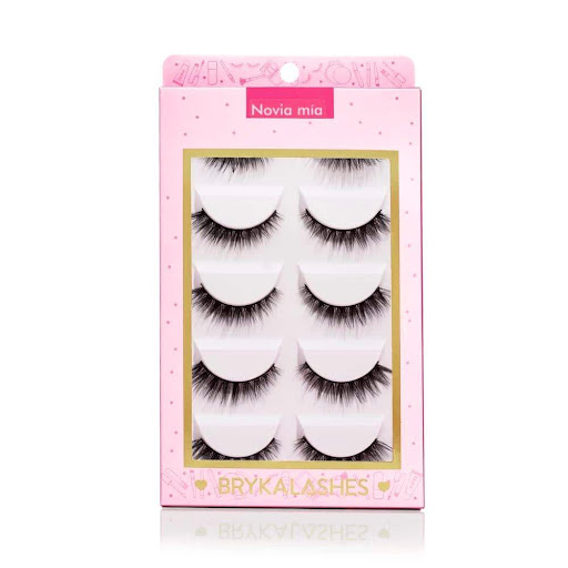 Pestañas Postizas Novia Mia -5 Pares Bryka Caja x 5pares undefined