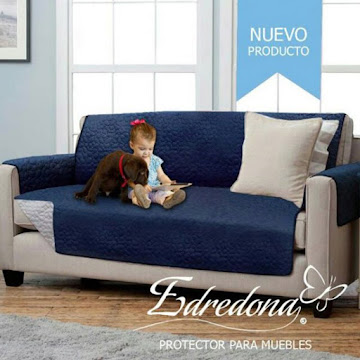 Solo Online Protector De Sofá   Edredona Un Puesto Azul X 1 Unidad 