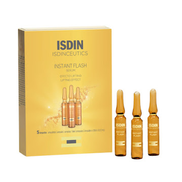 Serum Isdin Instant Flash Efecto Levantamiento Inmediato Caja x 5 Ampollleta  