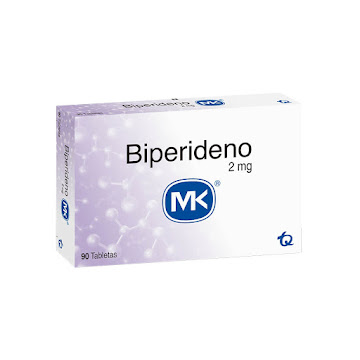 Biperideno MK 2 mg Caja x 90 Tabletas  