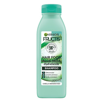 Shampoo Fructis Hair Food Aloe Frasco x 300 ml  