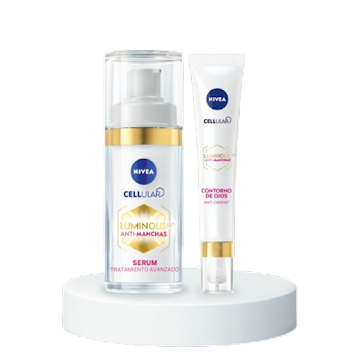 Combo Contorno Ojos Anti-Ojeras x 15 ml + Serum Facial Anti-Manchas Cellular Luminous 630 x 30 ml  