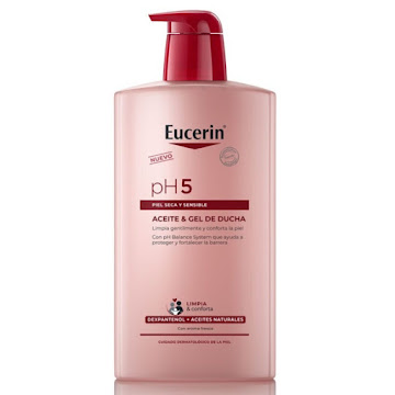 Aceite Y Gel De Ducha Eucerin Ph5 x 1000 ml  