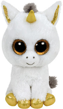 Peluche  Beanie Boos   Pegaso Unicornio X1und 
