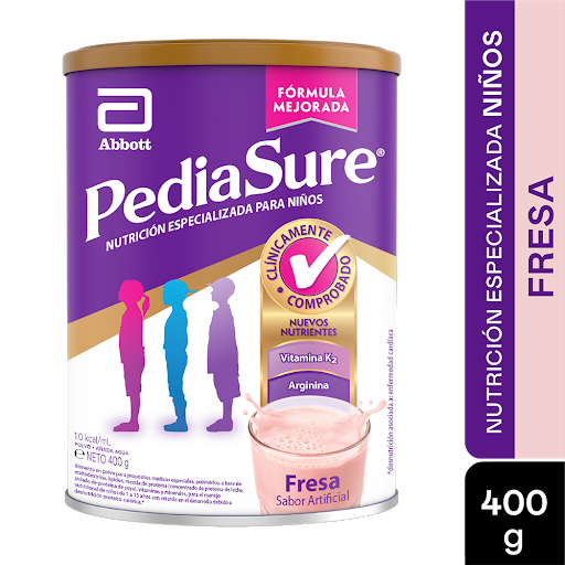 Pediasure Polvo Fresa x 400 gr