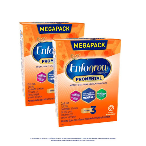 Pack x 2 Enfagrow 1,650 natural Enfagrow Caja x 2