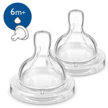 Tetina Philips Avent Preparados Espeso 6+ x 2 und  