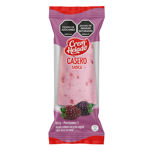 Helado Crem Helado Casero Mora x 60 gr