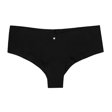 Panty Punto Blanco Eufrosine Mix Color Negro Intenso Talla L x 1 und  