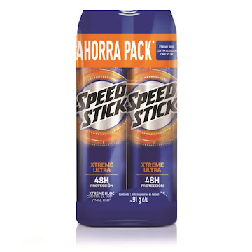 Desodorante Speed Stick Hombre Antitranspirante Aerosol 91 gr x 2 und  
