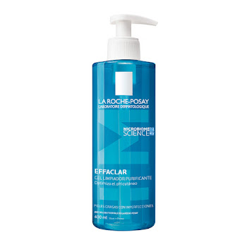 Gel Limpiador La Roche-Posay Effaclar M+ Pieles Mixtas a Grasas Frasco x 400 ml  