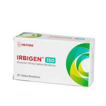 Irbigen Irbesartan 150mg Caja x 30 Tabletas  