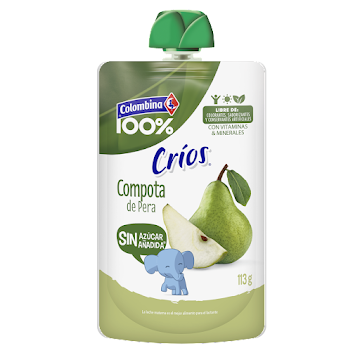 Compota Colombina Crios   Pera x 113 gr 