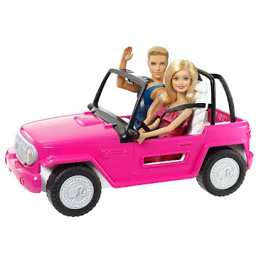 Solo Online Muñeca Barbie  Auto De   Playa X 1 Unidad 
