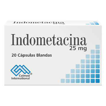 Indometacina 25 mg Colmed Caja x 20 Cápsulas  