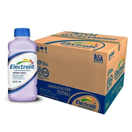 Electrolit Suero Hidratante Mora Azul caja x 12 ELECTROLIT Caja x 12  