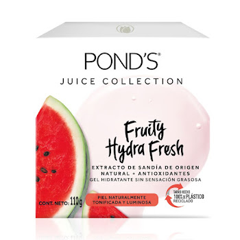 Gel Hidratante Ponds Fruity Hydra Fresh Sandía Caja x 110 gr  